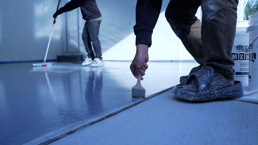 Epoxy Coating Process Flake Epoxy Coatings