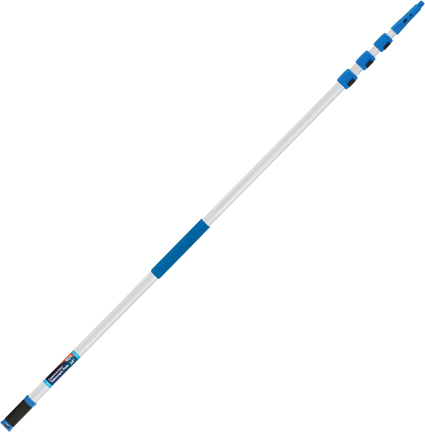 Unger Professional 18” Performance Grip Window & Glass Cleaning Squeegee - Cleaning Supplies, Squeegee for Window Cleaning, Streak Free Results.