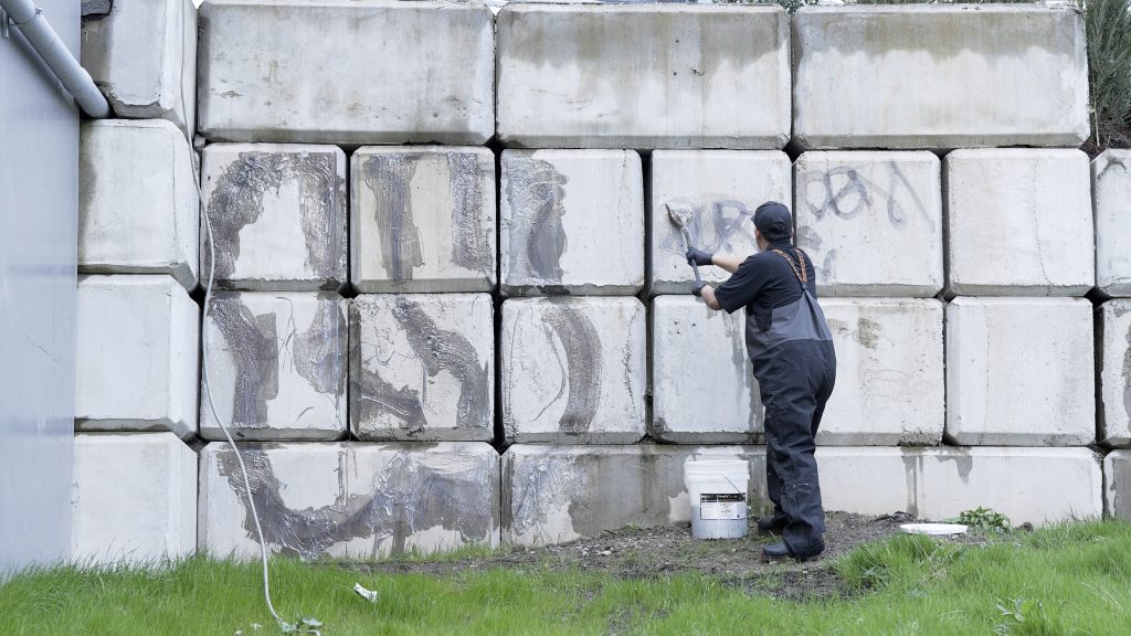 Industrial Building Services - Graffiti  Removal 